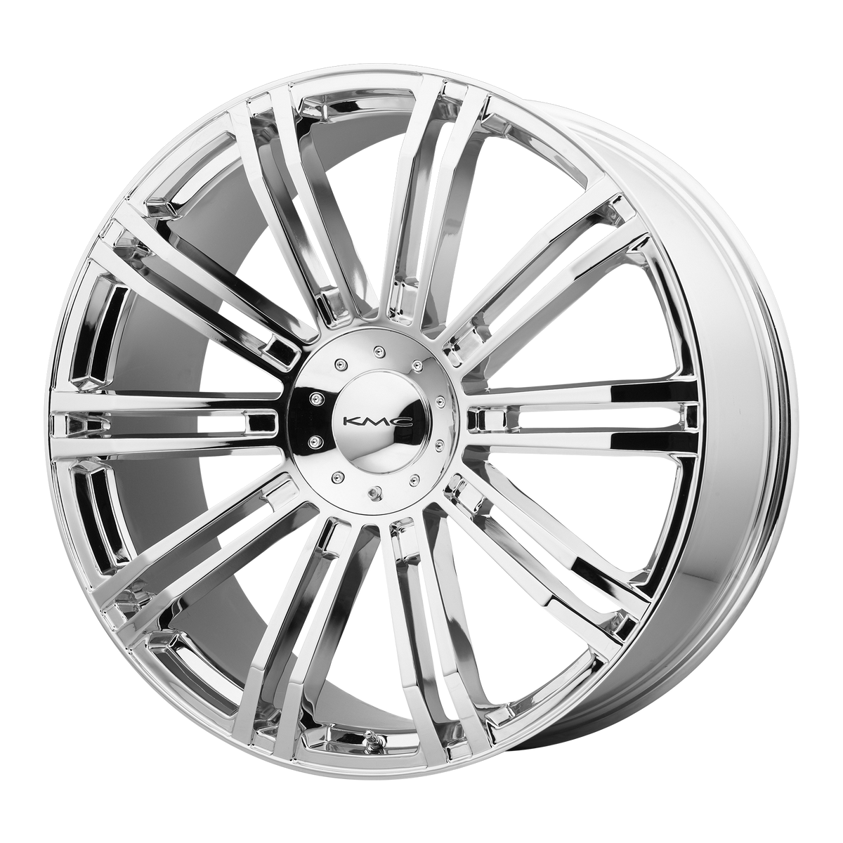 KMC D2 Chrome wheel