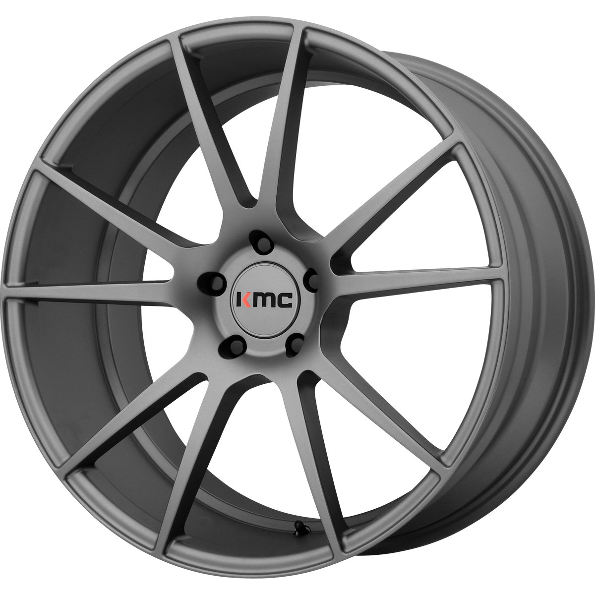 KMC FLUX Charcoal wheel