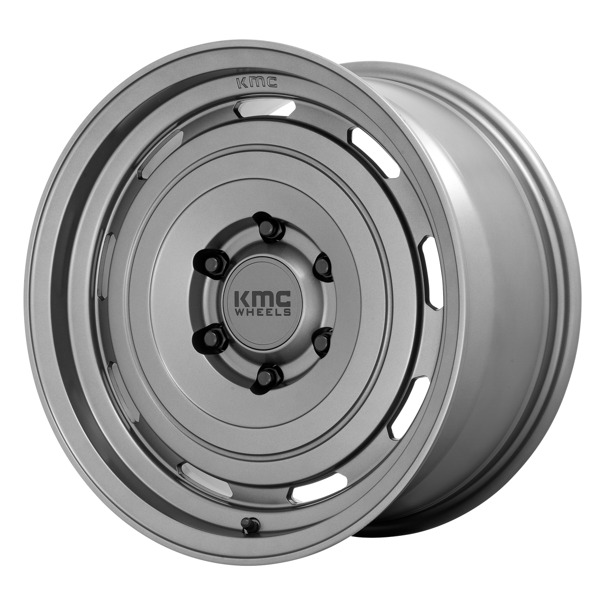 KMC ROSWELL Matte Anthracite wheel view 2