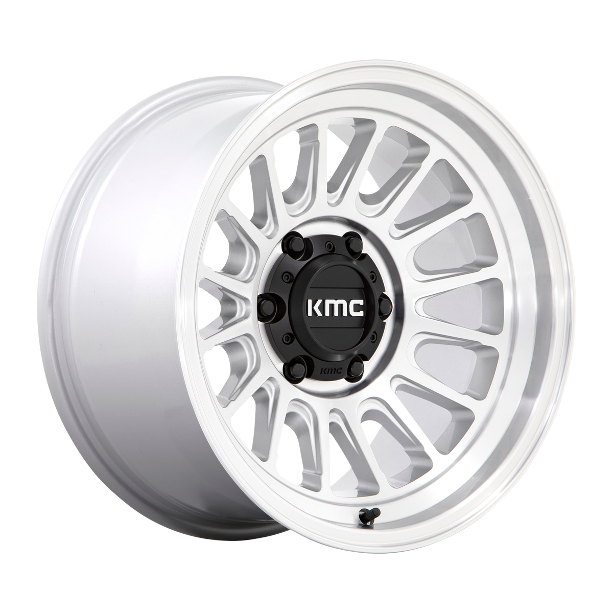 KMC IMPACT OL Silver Machined wheel