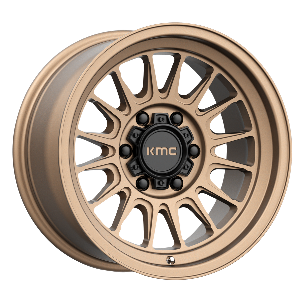 KMC IMPACT OL Matte Bronze wheel view 4