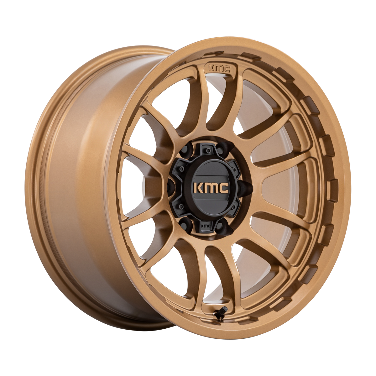 KMC WRATH Matte Bronze wheel view 4