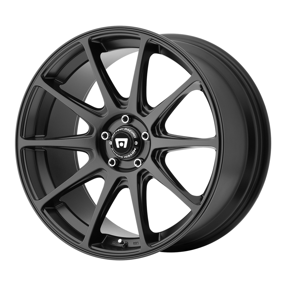 Motegi CS10 Satin Black wheel view 2