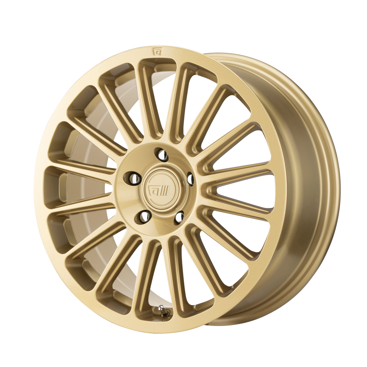 Motegi RS16 Rally Gold wheel view 2