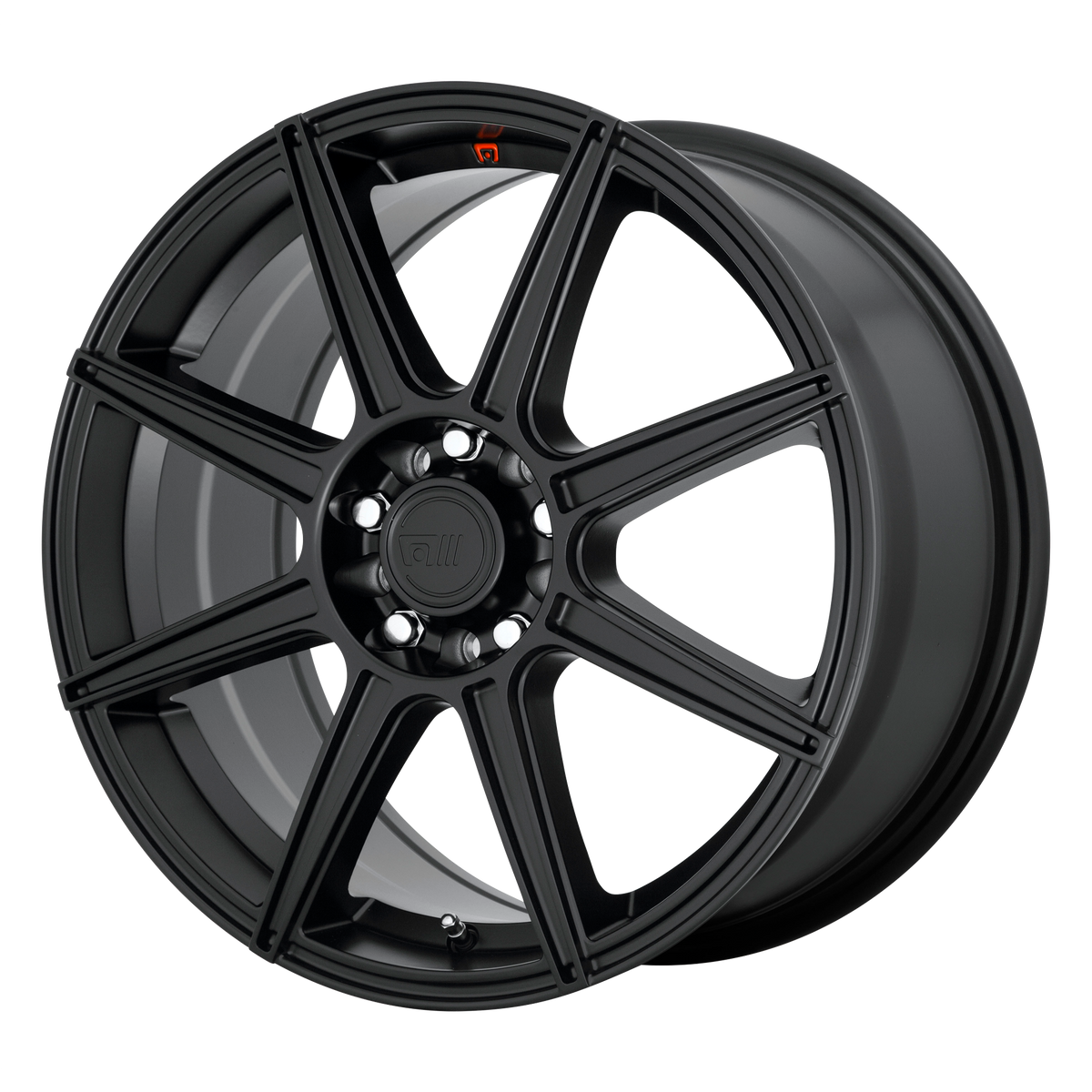 Motegi CS8 Satin Black wheel view 2