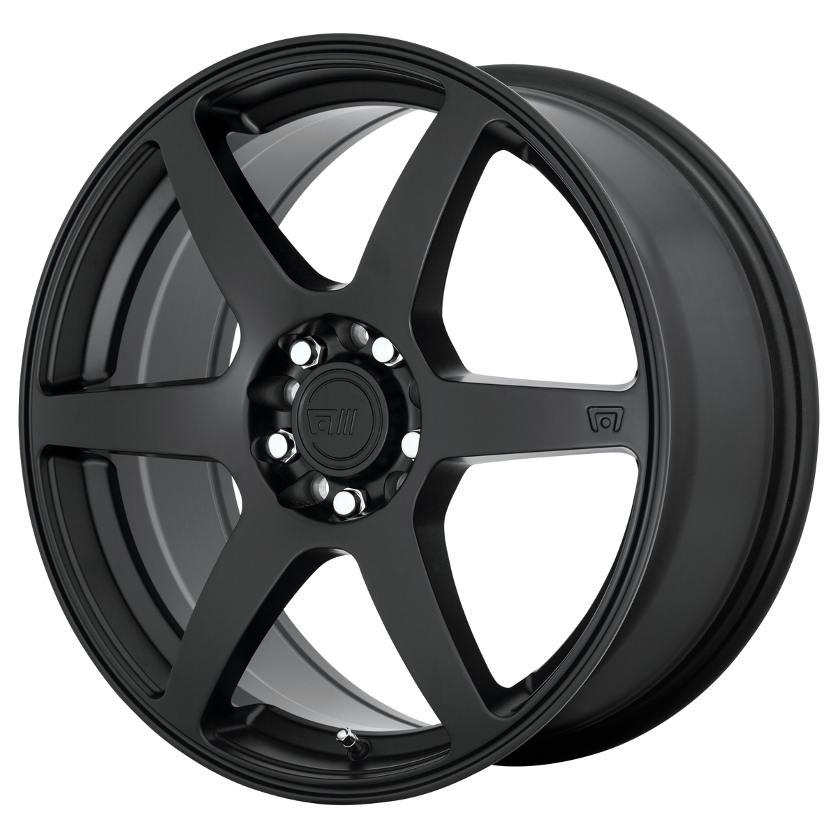 Motegi CS6 Satin Black wheel view 2