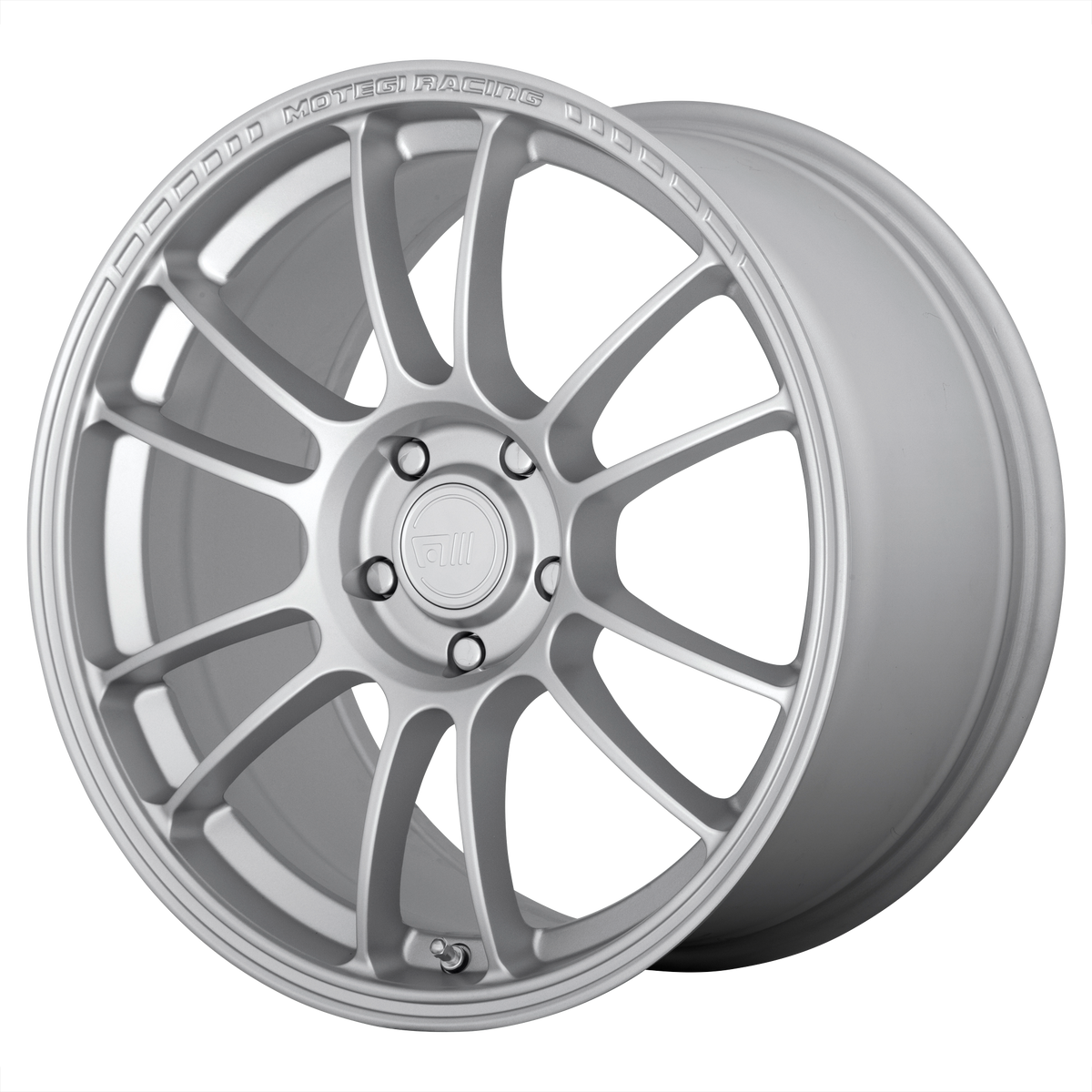 Motegi SS6 Hyper Silver wheel view 2