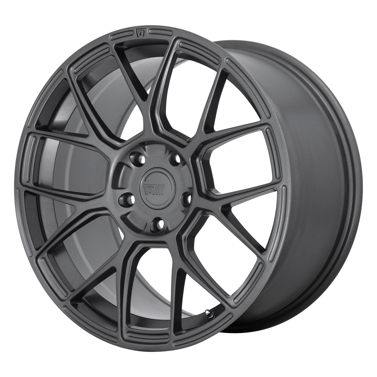 Motegi CM7 Gun Metal wheel view 2