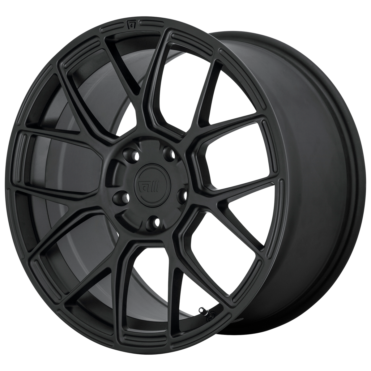 Motegi CM7 Satin Black wheel view 2