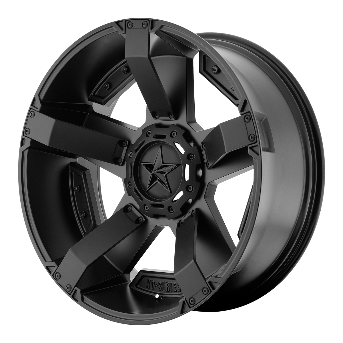 XD ROCKSTAR II Satin Black W/ Accents wheel