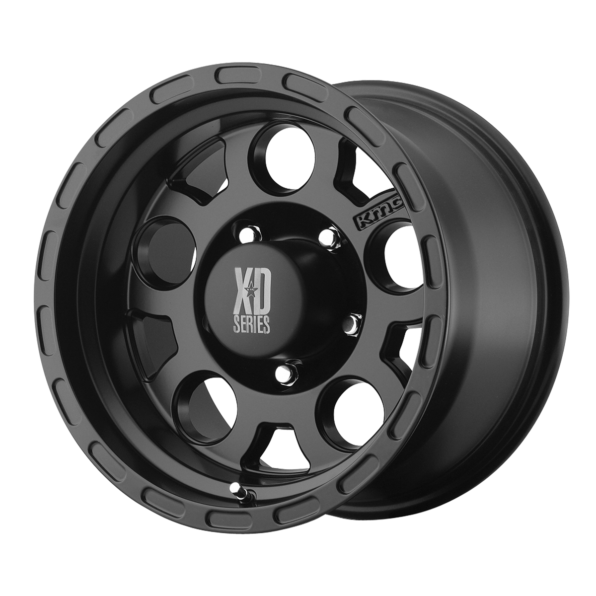 XD ENDURO Matte Black wheel view 2