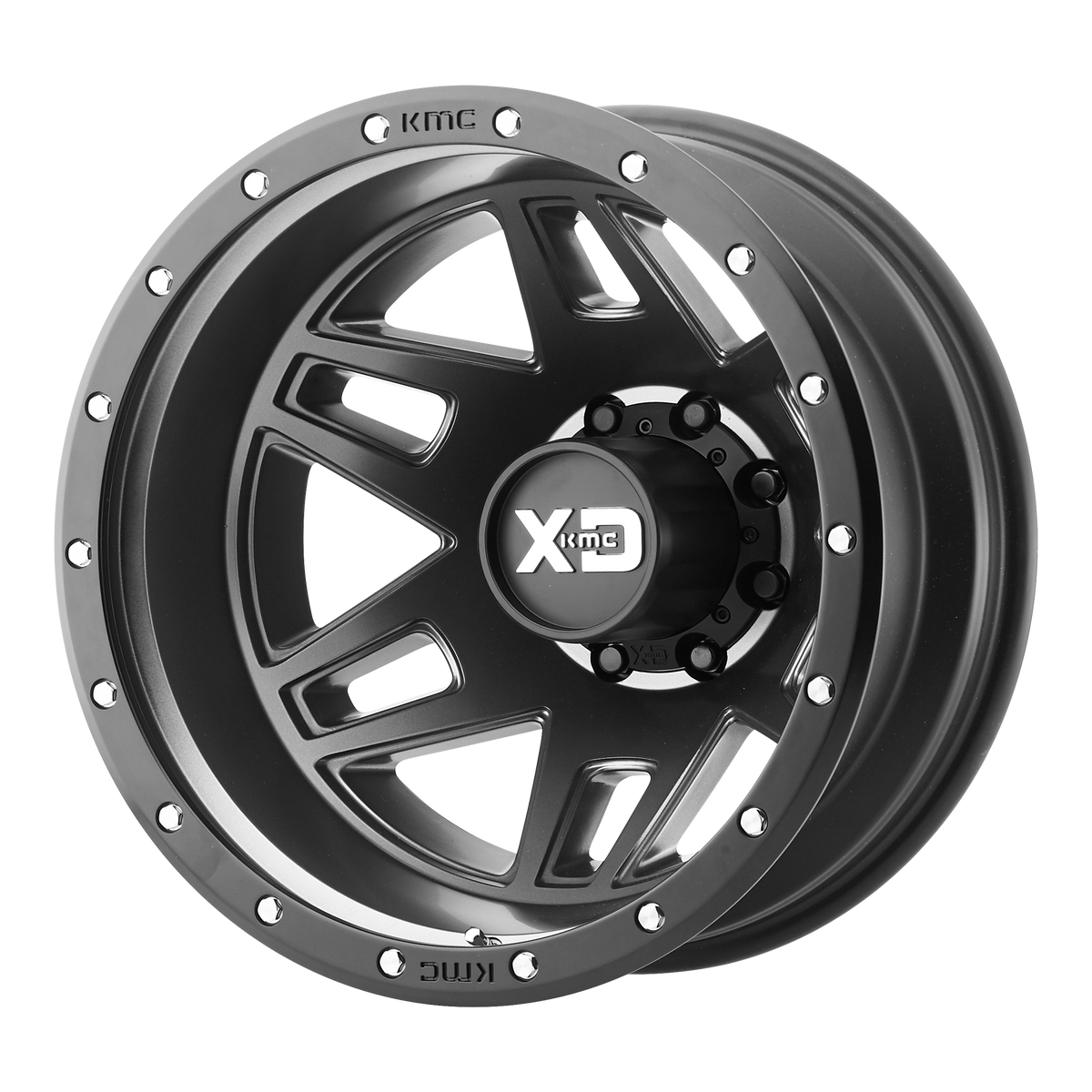 XD MACHETE DUALLY Satin Black wheel view 2