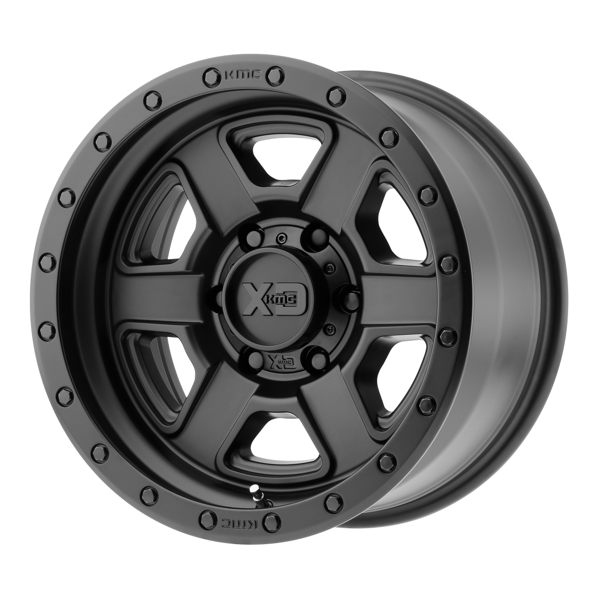 XD FUSION OFF-ROAD Satin Black wheel view 2