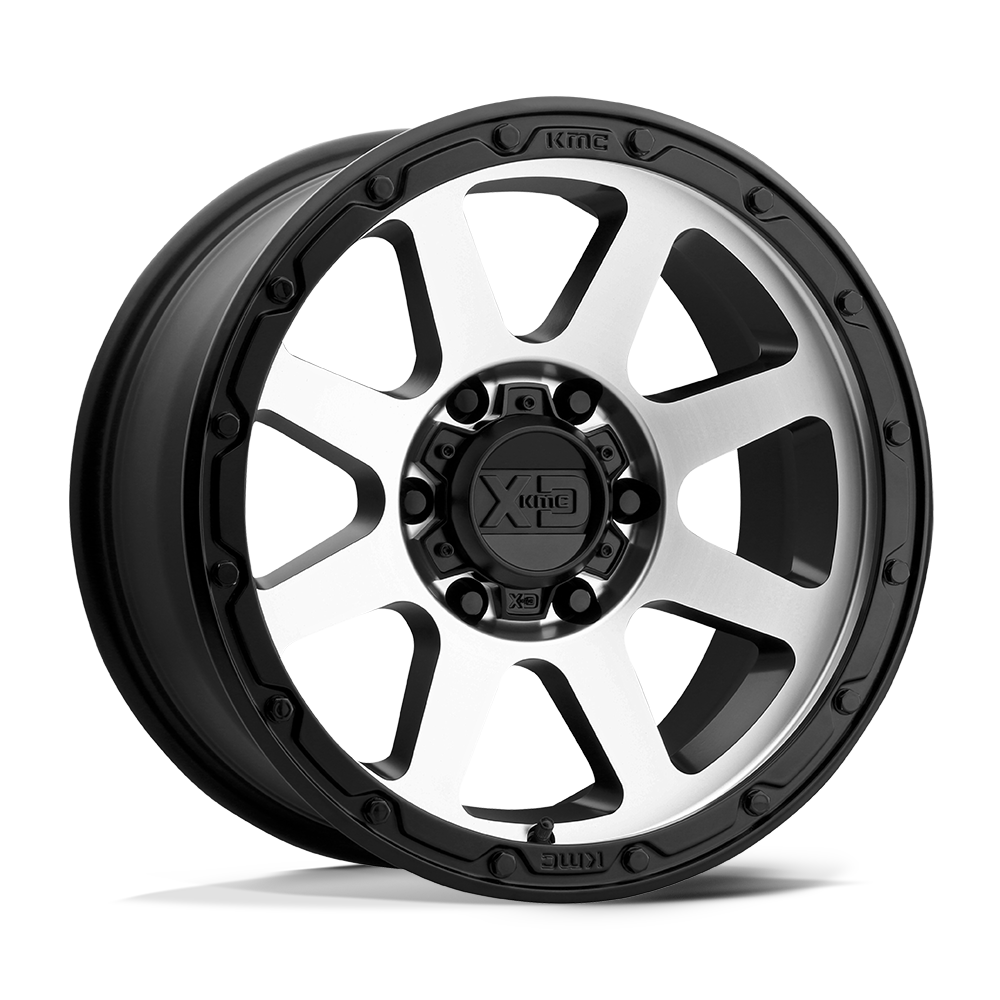 XD ADDICT 2 Matte Black Machined wheel view 2