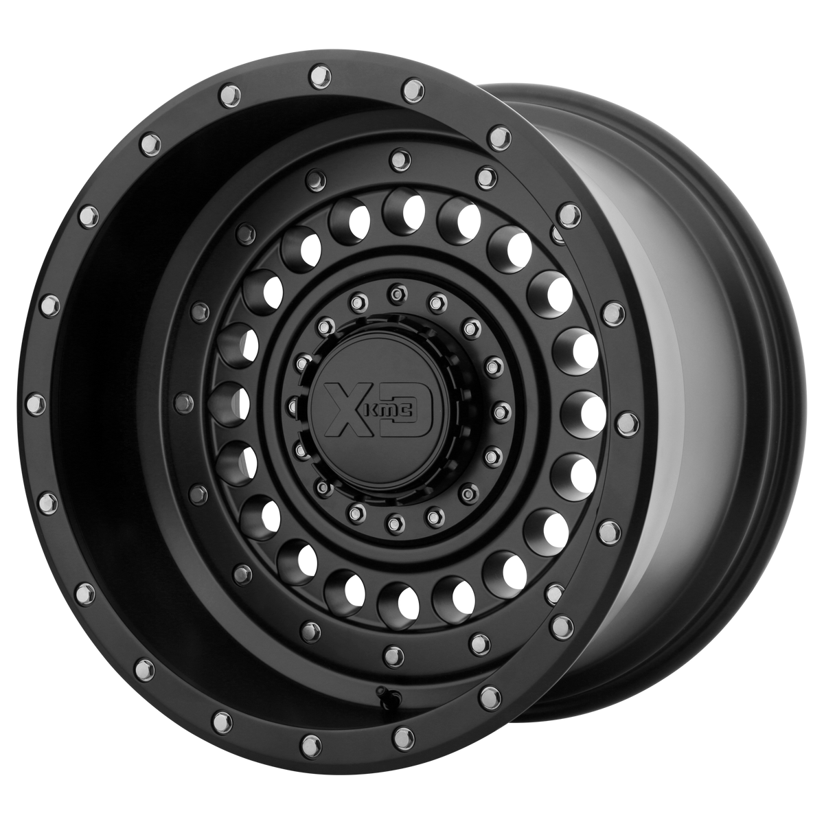 XD PANZER Satin Black wheel view 2