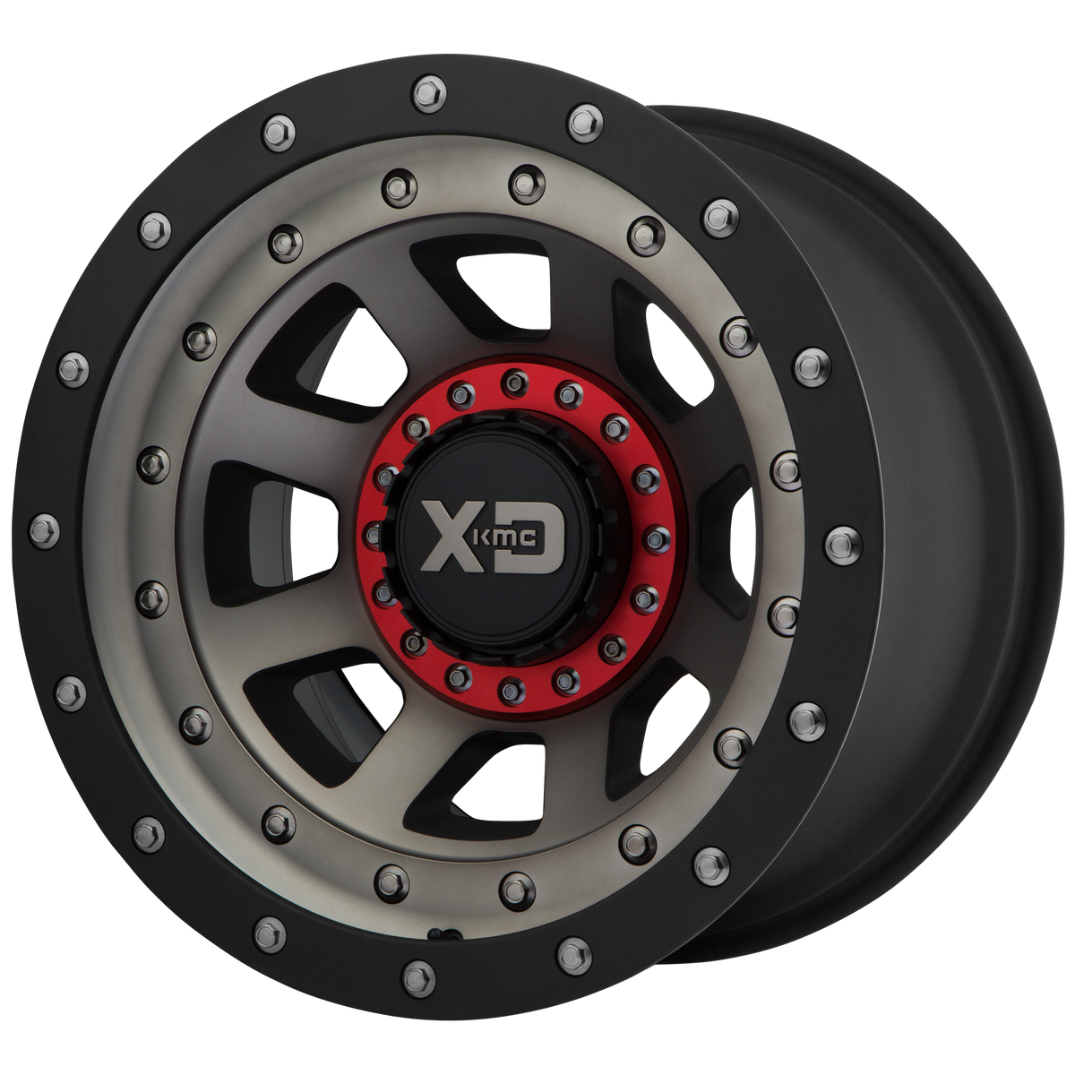 XD FMJ Satin Black W/ Dark Tint wheel view 2