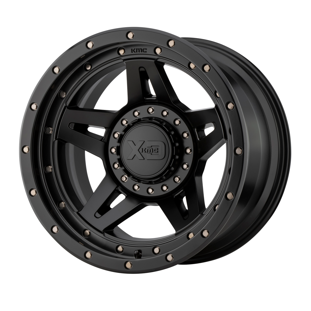 XD BRUTE Satin Black wheel view 2