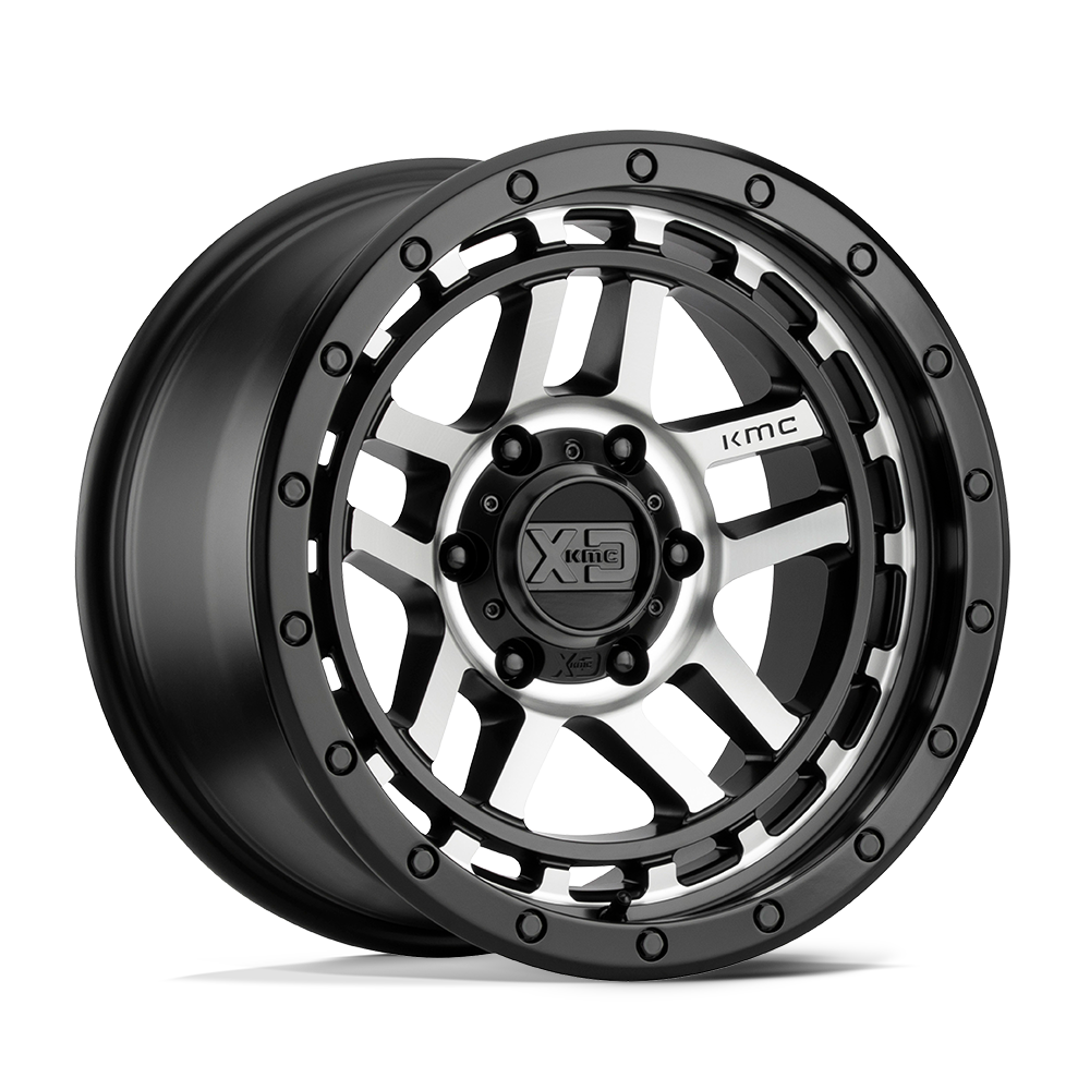 XD RECON Satin Black Machined wheel view 2