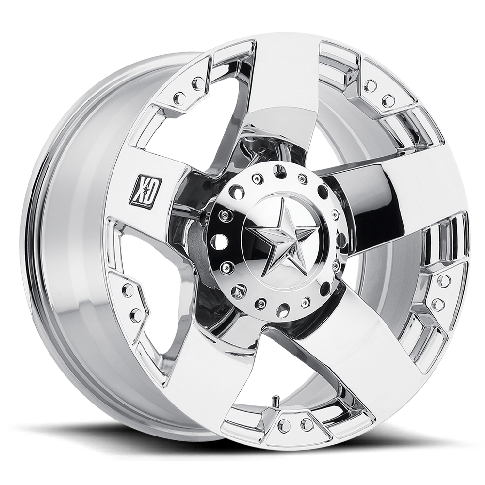 XD ROCKSTAR Chrome wheel view 2