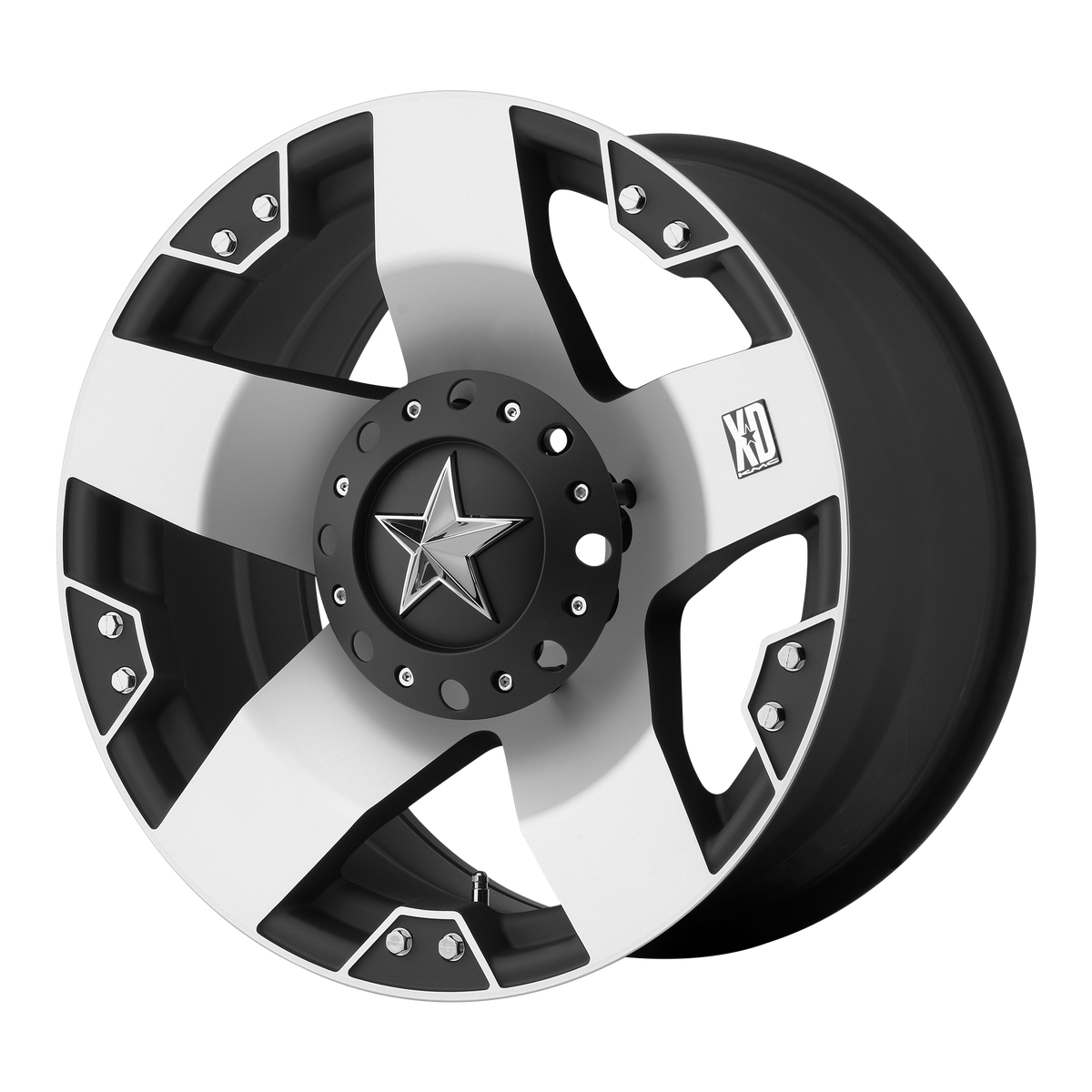 XD ROCKSTAR Machined Face W/ Blk Windows wheel view 2