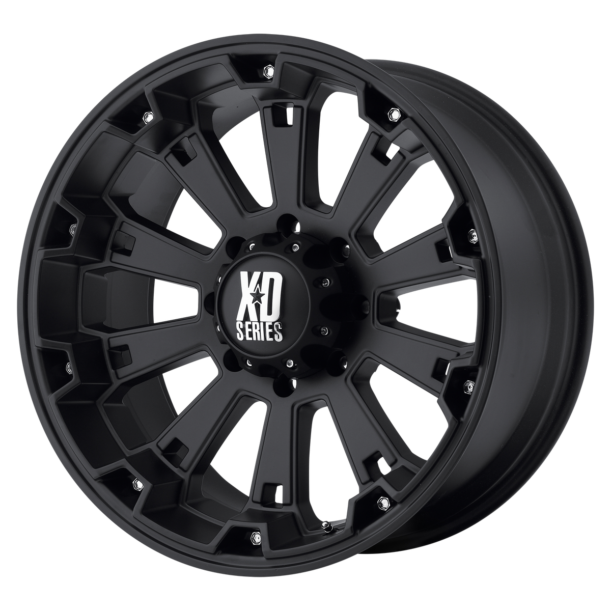 XD MISFIT Matte Black wheel view 2
