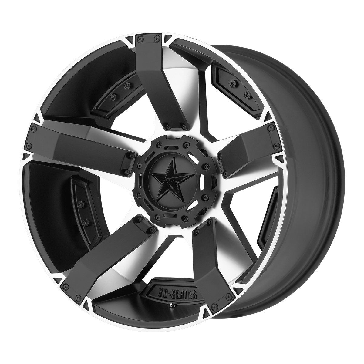 XD ROCKSTAR II Matte Black Mach W/ Accents wheel view 2