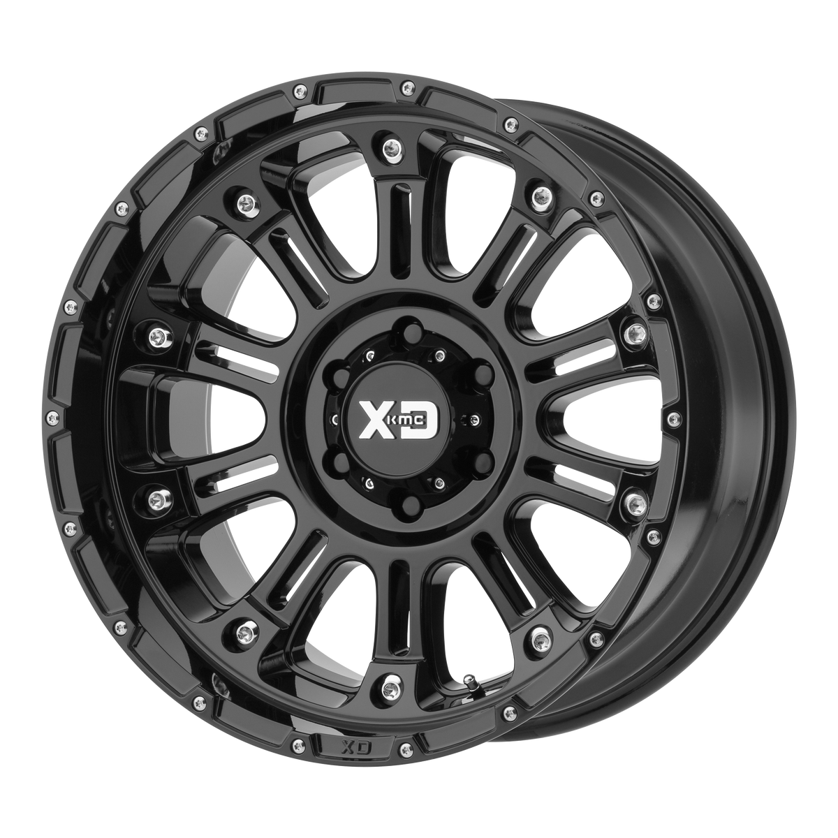 XD HOSS II Gloss Black wheel view 2