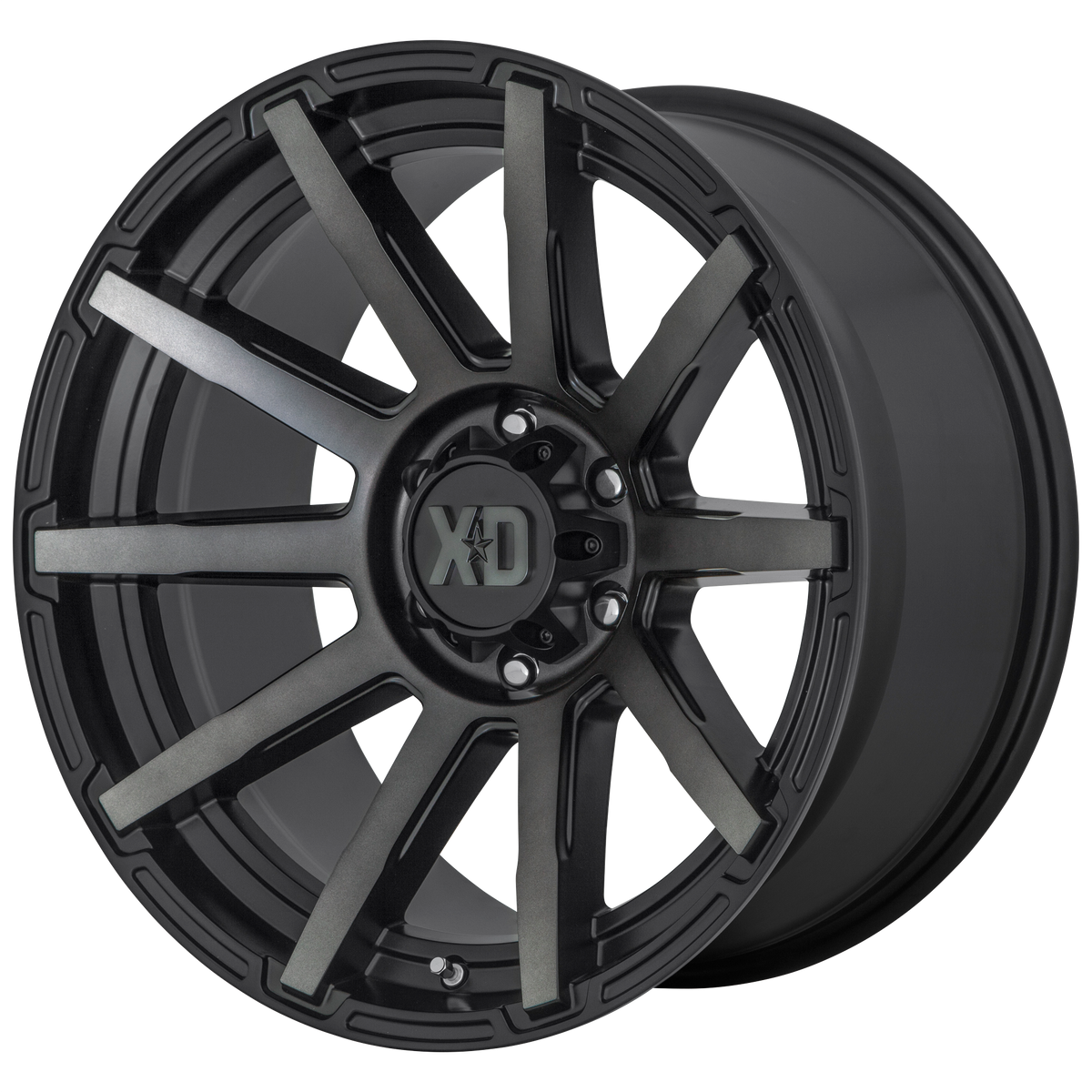 XD OUTBREAK Satin Black W/ Gray Tint Wheels