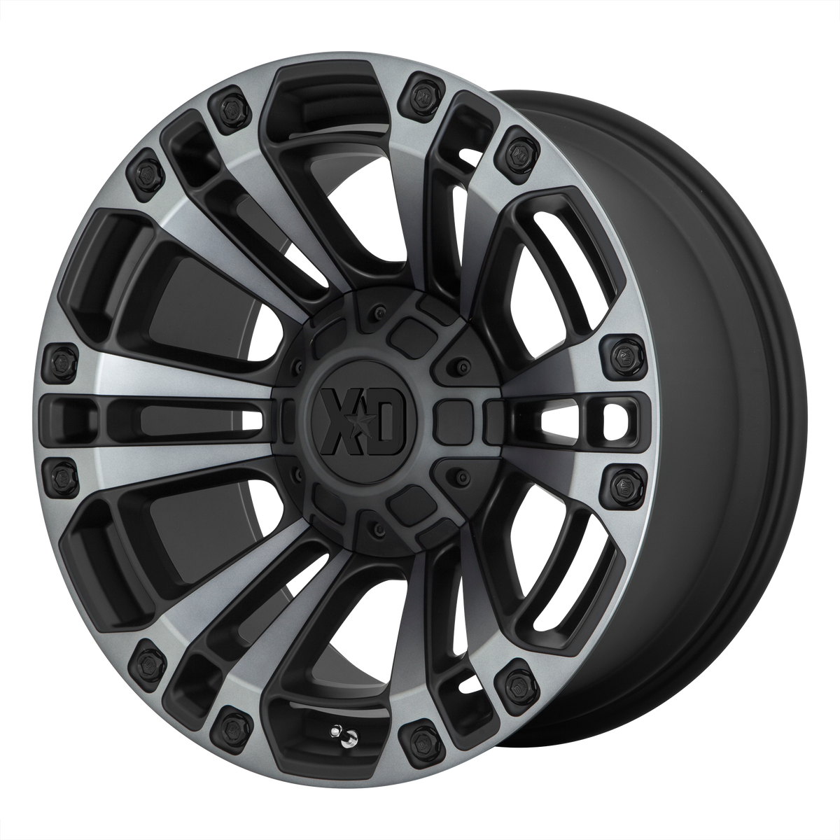 XD MONSTER 3 Satin Black W/ Gray Tint wheel view 3