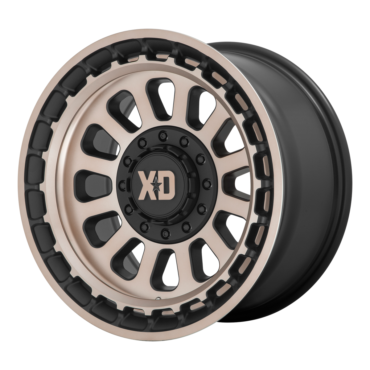 XD OMEGA Satin Black W/ Bronze Tint wheel view 3