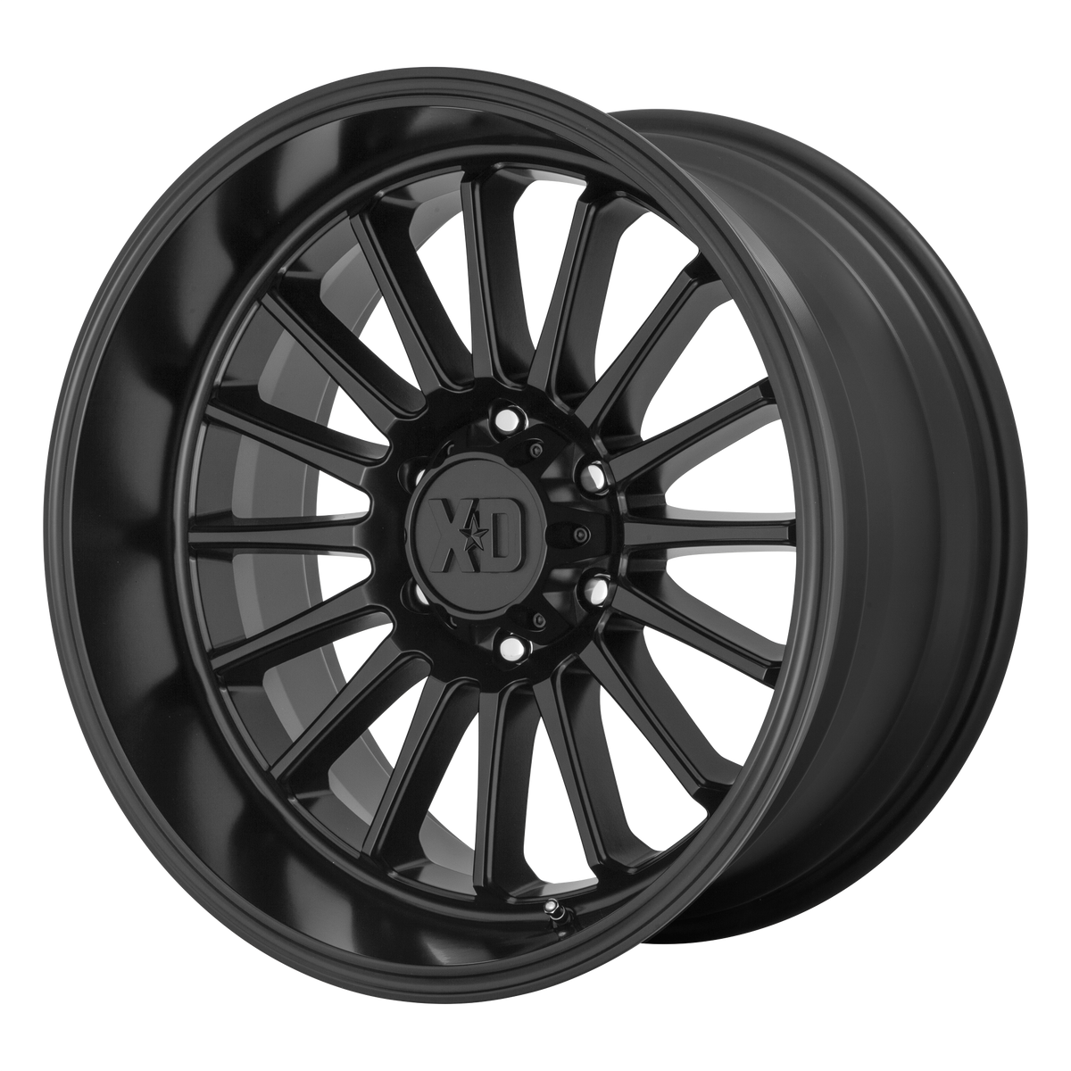 XD WHIPLASH Satin Black wheel view 3