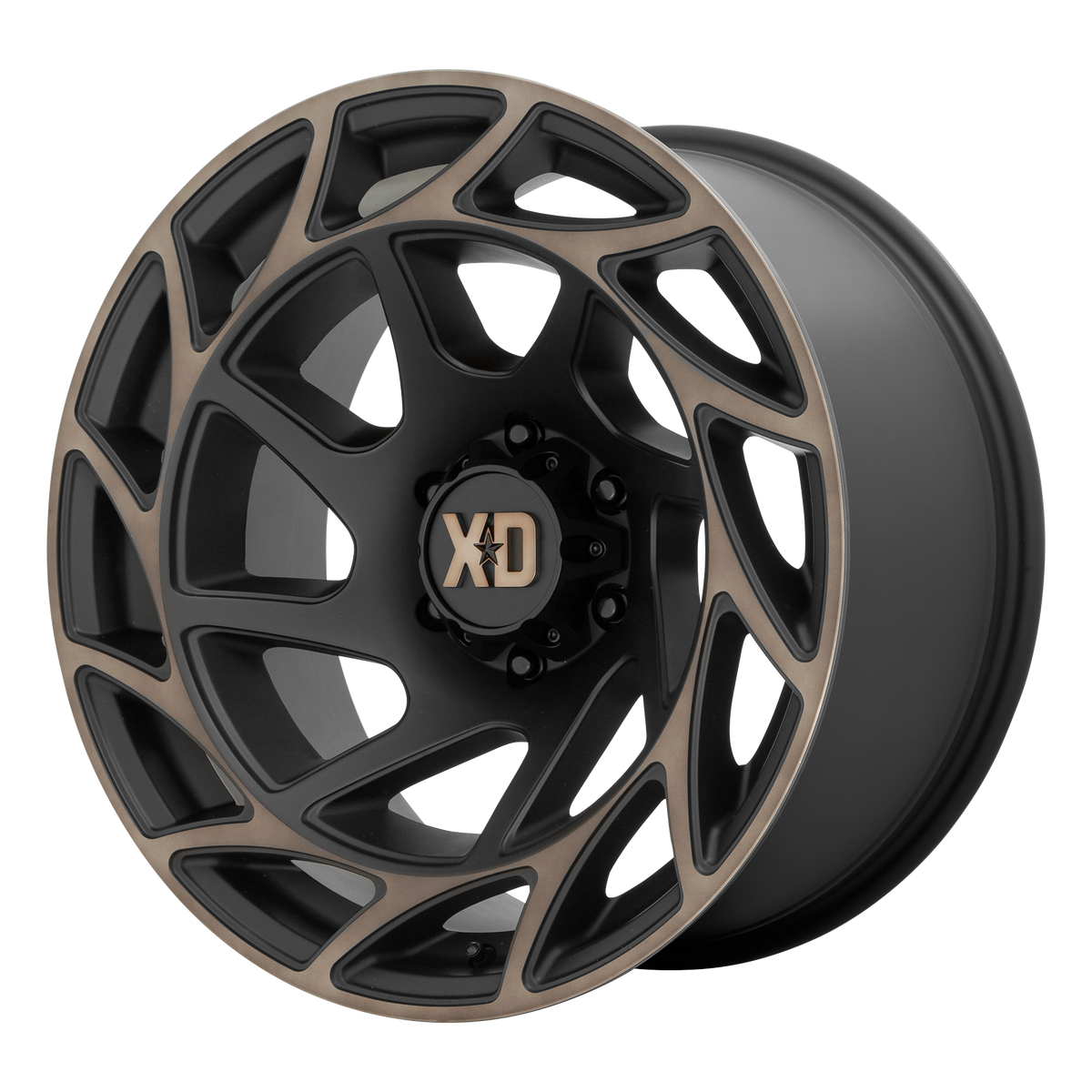 XD ONSLAUGHT Satin Black W/ Bronze Tint wheel view 4