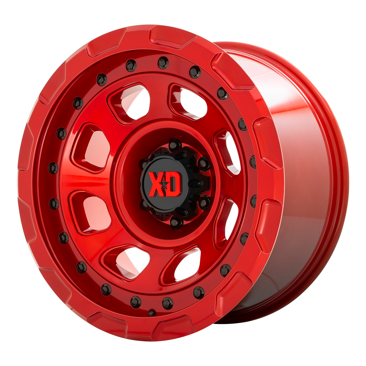 XD STORM Candy Red Wheels