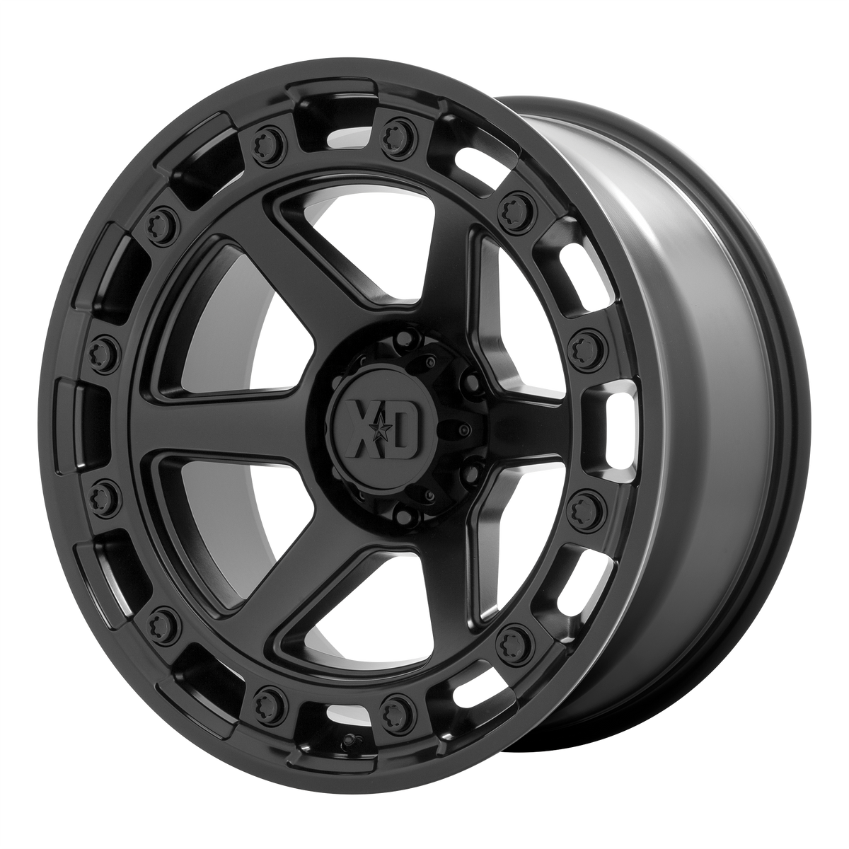 XD RAID Satin Black wheel view 3