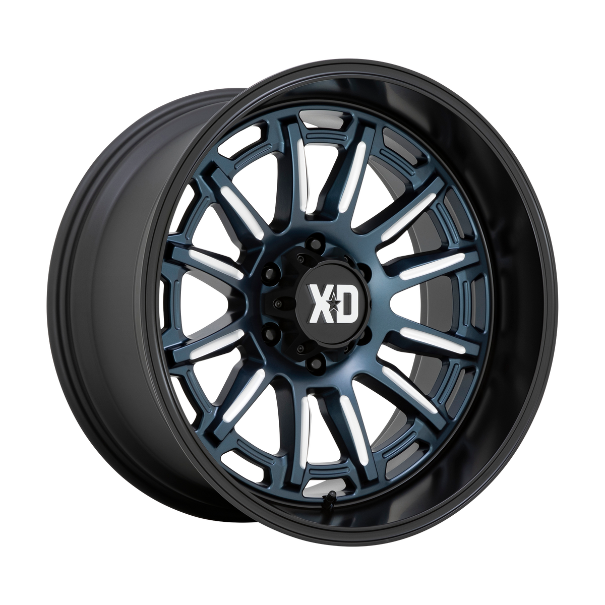 XD PHOENIX Metallic Blue Milled W/ Blk Lp Wheels