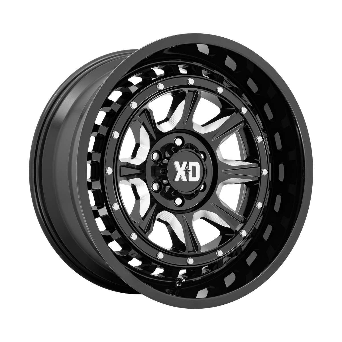 XD OUTLANDER Gloss Black Milled wheel