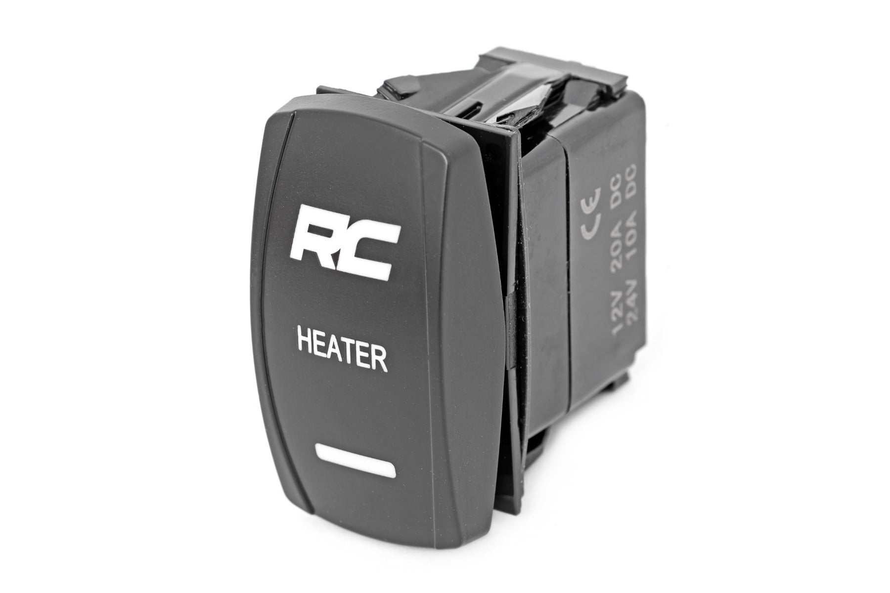 Rocker Switch | Cab Heater | 2x1 with Logo | Blue Back Light | Polaris General XP 4 1000