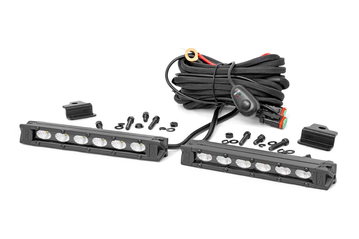 6" LED Light Kit | Bumper Mount | Honda Foreman 500
