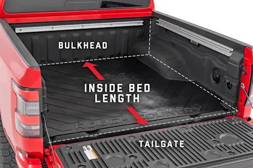 Rough Country Aluminum Low Profile Tonneau Bed Cover for 2024-2026 Toyota Tacoma