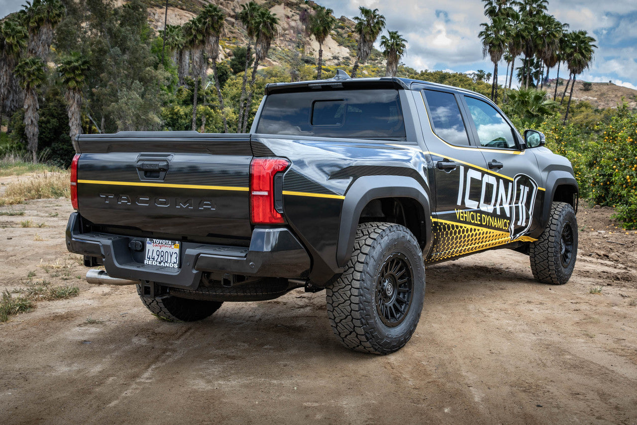 ICON 24+ Toyota Tacoma 1.25-3in Lift Stage 8 Suspension System Tubular UCA w/ Rear Springs