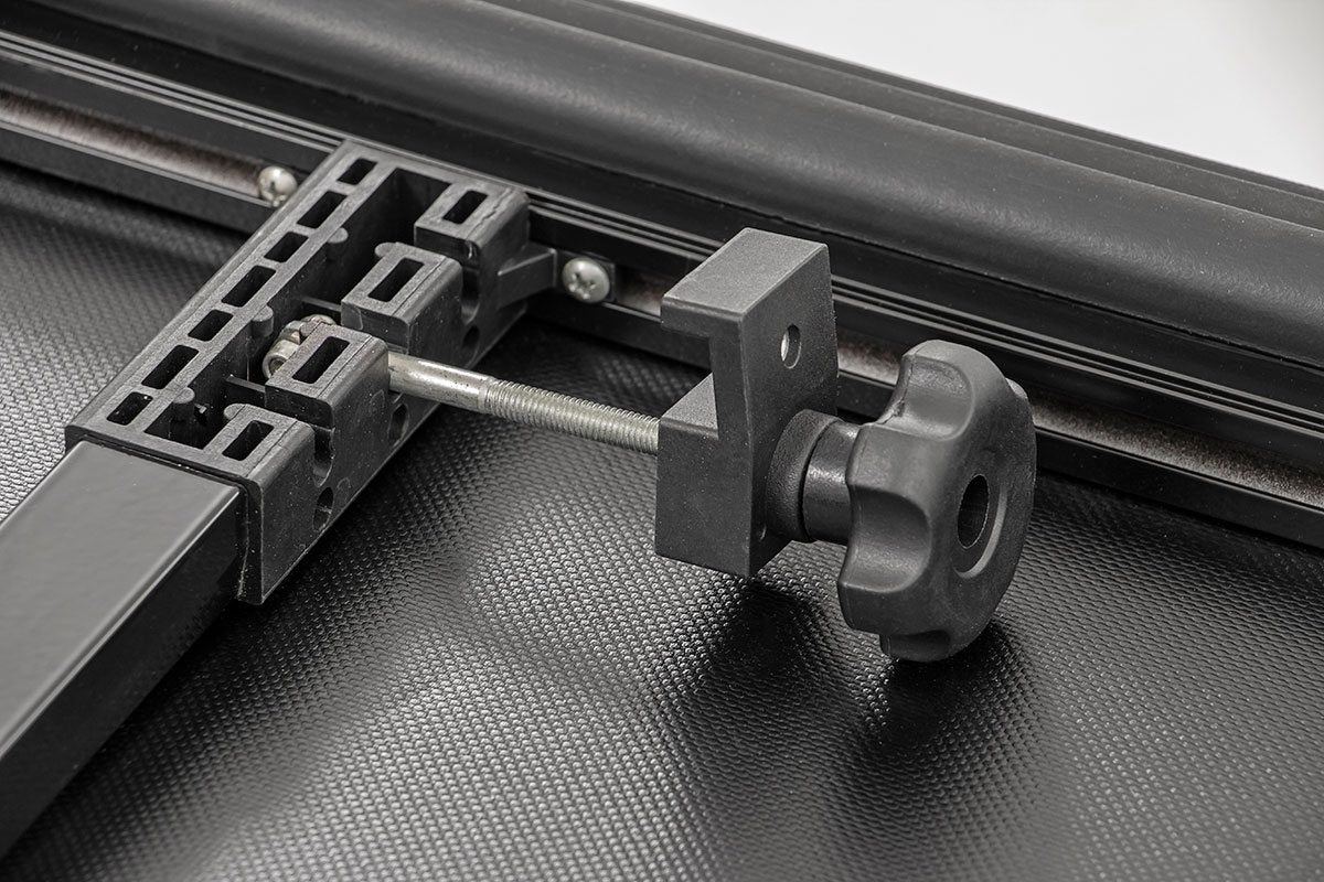 Rough Country 41308550 Tri-Fold Soft Tonneau Cover for 2019-2023 Silverado Sierra 1500 (5'10" Bed)