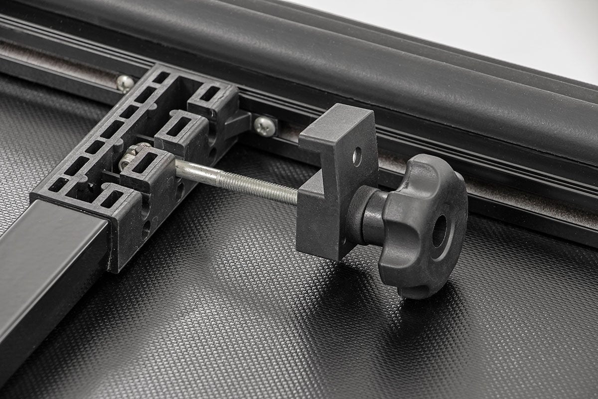 Rough Country 41214550 Tri-Fold Soft Tonneau Cover for 2014-2018 Silverado Sierra 1500 (5'9" Bed)