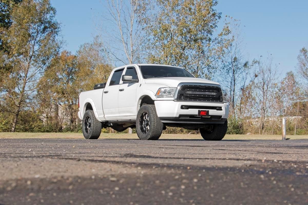 Rough Country Dual 30 inch LED Mesh Grille Kit for 2013-2018 Ram 2500 & 3500