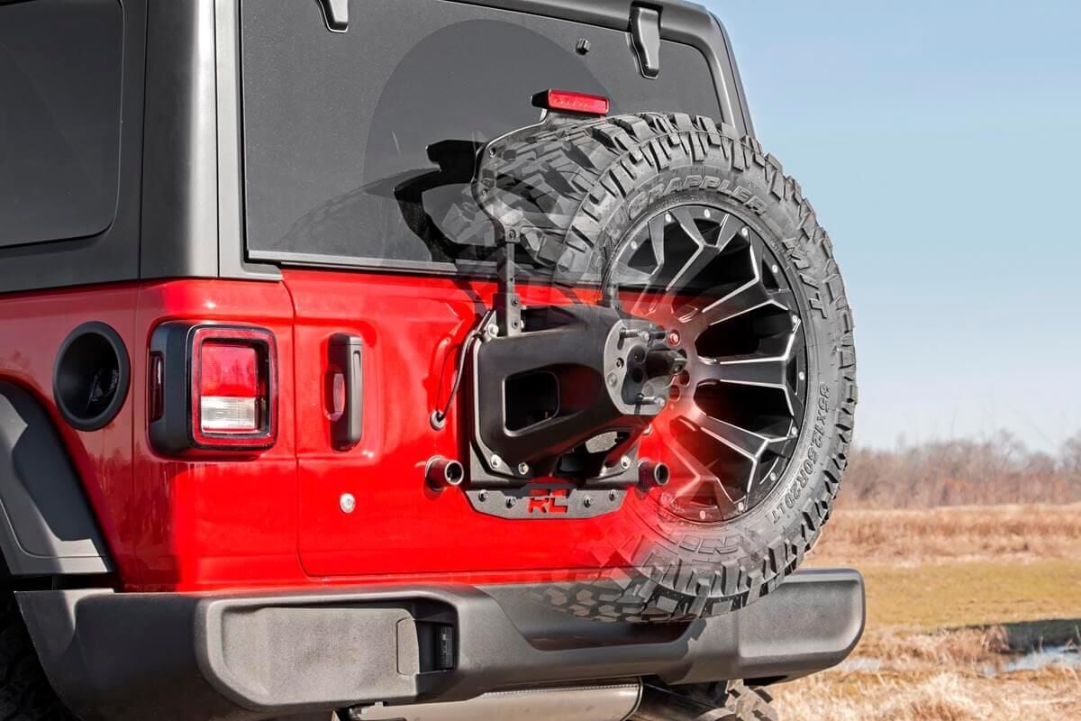Tire Carrier Relocation Plate | Prox Sensor | Jeep Wrangler JL (18-26)/Wrangler Unlimited (18-26)