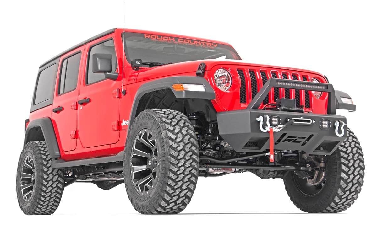 3.5 Inch Lift Kit | Adj Lower | FR D/S | M1R | Jeep Wrangler Unlimited Rubicon (18-23)