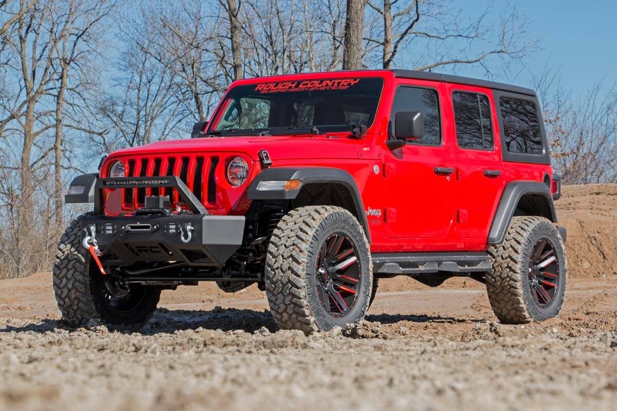 3.5 Inch Lift Kit | Adj Lower | FR D/S | M1R | Jeep Wrangler Unlimited Rubicon (18-23)
