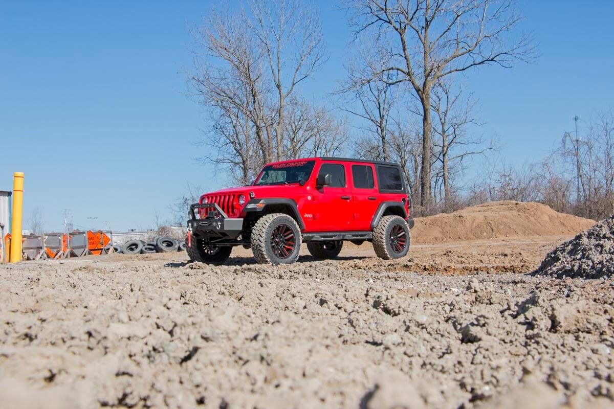 3.5 Inch Lift Kit | C/A Drop | FR D/S | M1 | Jeep Wrangler Unlimited Rubicon (18-23)