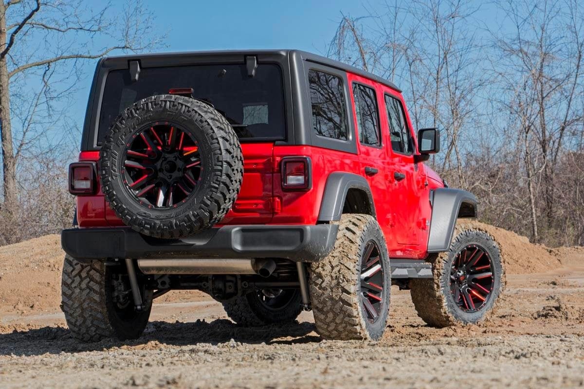 3.5 Inch Lift Kit | Adj Lower | FR D/S | M1R | Jeep Wrangler Unlimited Rubicon (18-23)