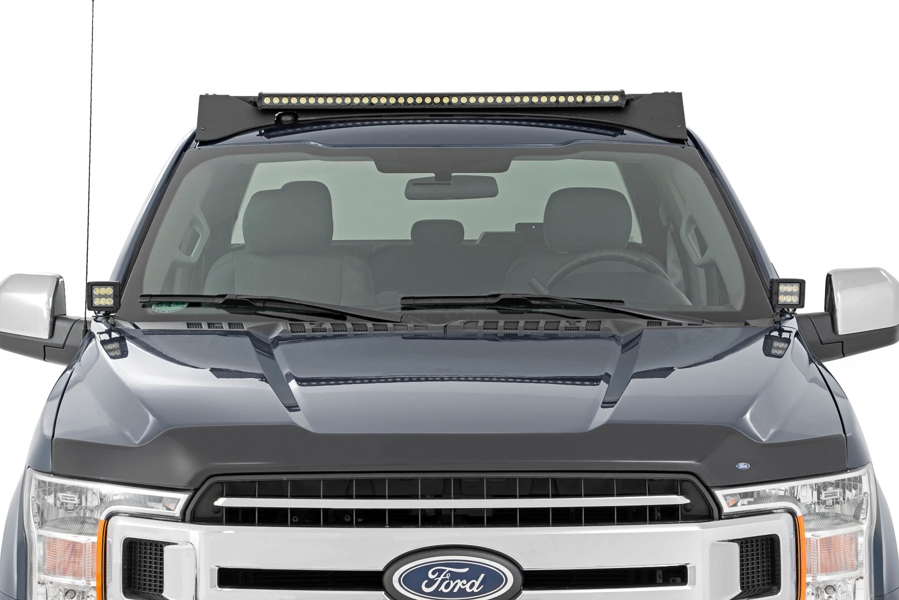 LED Light Kit | Ditch Mount | 2" Spectrum Pair | Spot | Ford F-150 (15-26)/F-150 Lightning (22-26)
