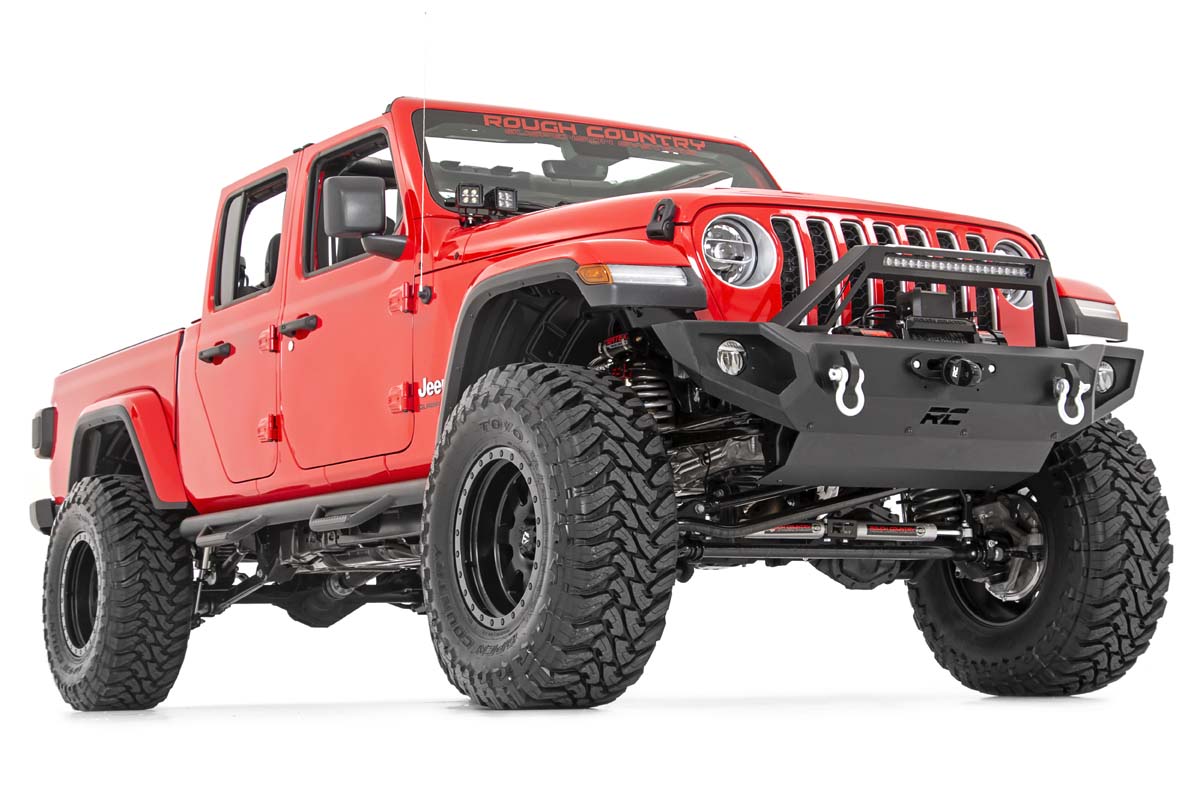 LED Light Kit | Quad | Cowl Mount | 2" Black | Amber DRL | Jeep Gladiator JT/Wrangler JL (18-26)